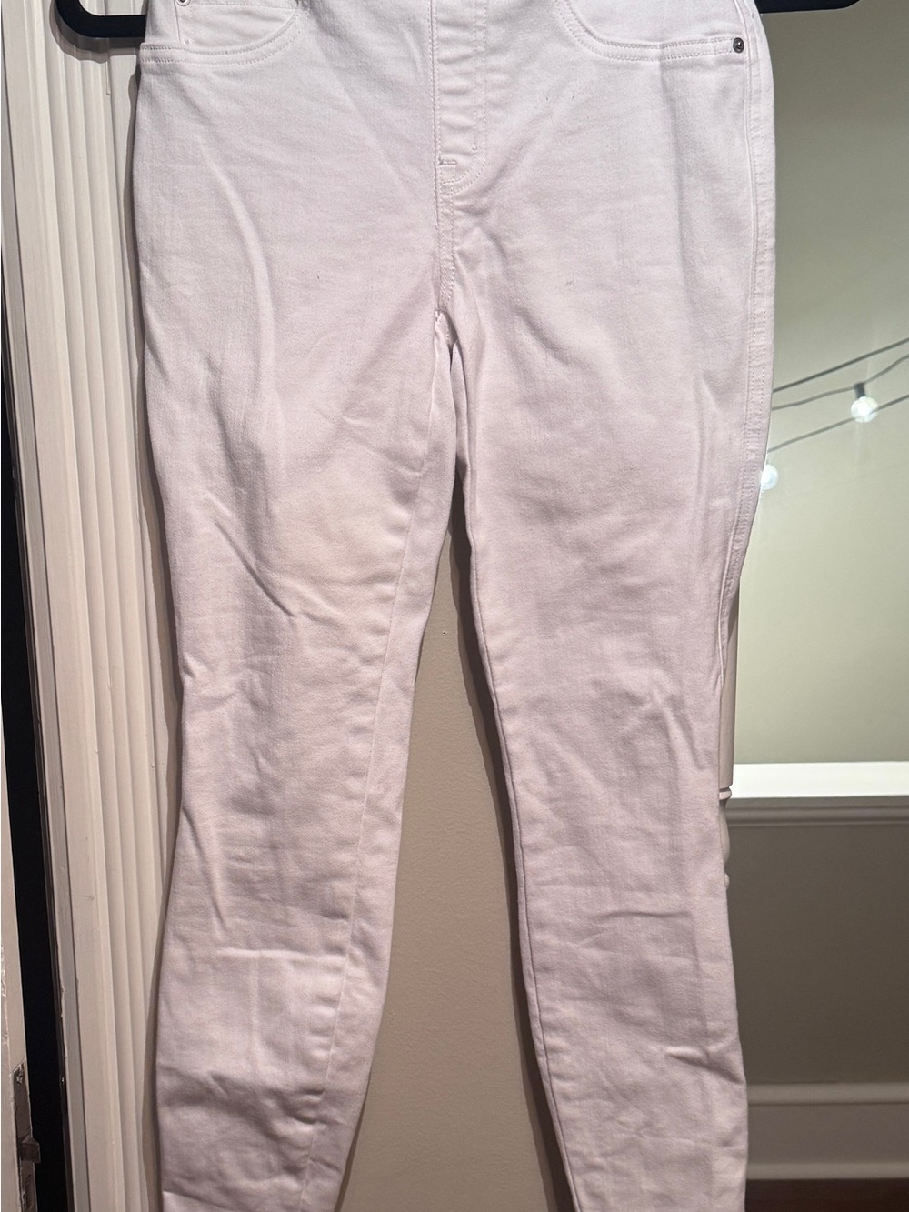 SPANX White Skinny Jeans, xs